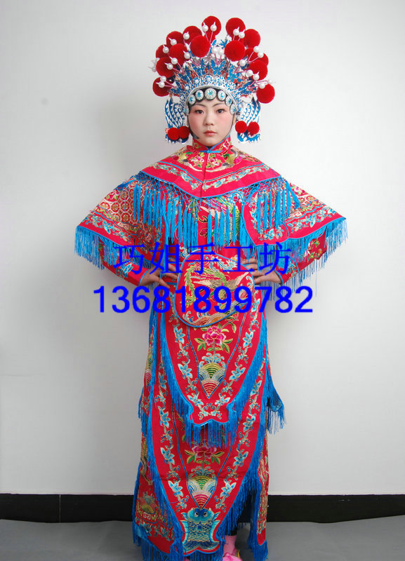 戏曲戏装京剧改良风高跷戏服