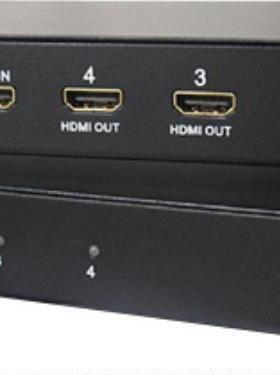仝丽HDP104B HDMI 1进4出视频分配器 一进四出高清HDMI分配器 3D