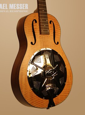 【Michael Messer】Blues ‘28Resonator Guitar 丽声吉他滑棒