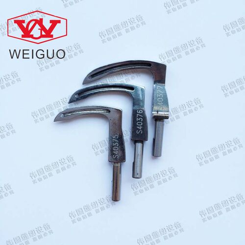 工业缝纫机配件 兄弟927 928曲臂式埋夹车弯针S40375-001左中右弯