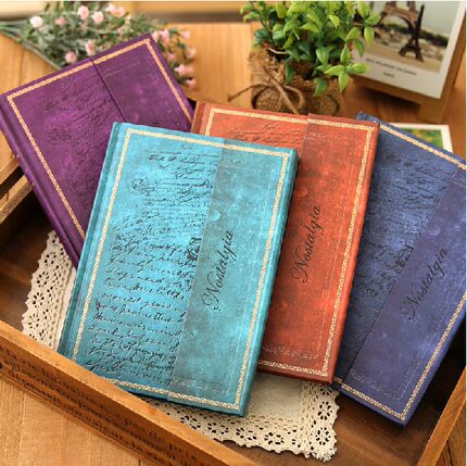 金谷怀旧经典磁扣本 复古记事本 创意笔记本 日记本子