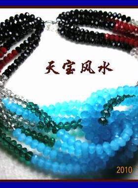 多层水晶欧美宴会项链