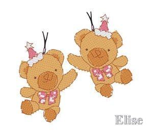 爱丽丝挂件十字绣