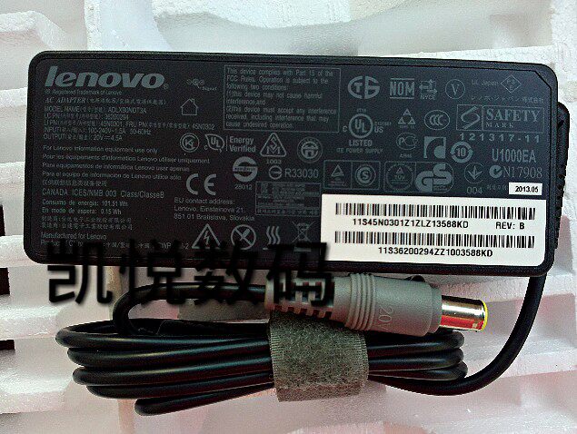 联想Thinkpad E430 E530 E535  E545 T60 T61 90W原装电源适配器