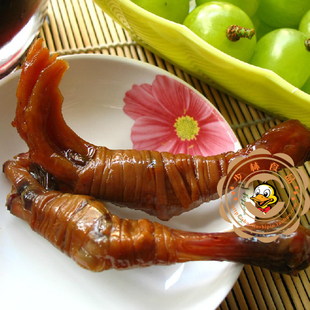 修文鸭掌包 温州特产精品试吃小包鸭肠包鸭心鸭掌包鸭脚包