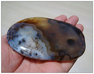 天然水草玛瑙原石摆件:水草玉璧屏风 8字针状水草 大促销