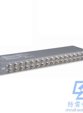 中鹏TOP信号系列监控机架式16口TV-BNC-16浪涌保护器SPD，可议价