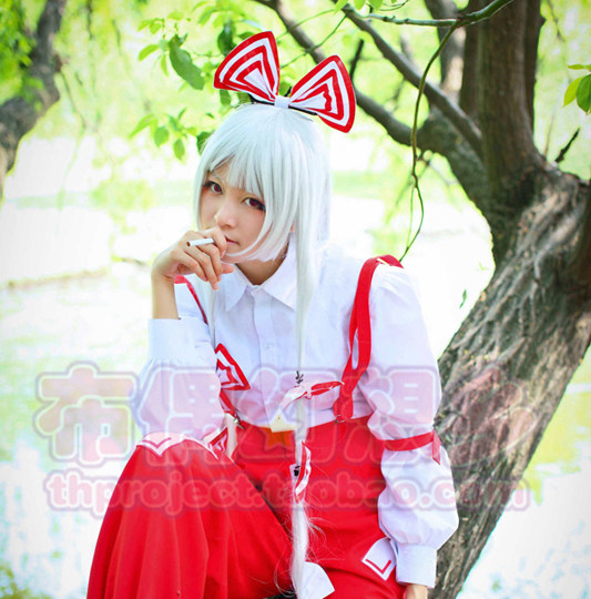 布偶幻想乡 东方project 永夜抄 藤原妹红 cos/cosplay