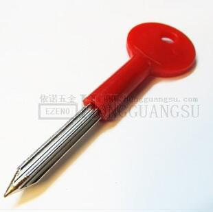 管配电房钥匙消防门锁/通道锁 防火门锁 逃生锁 管道锁 六角钥匙