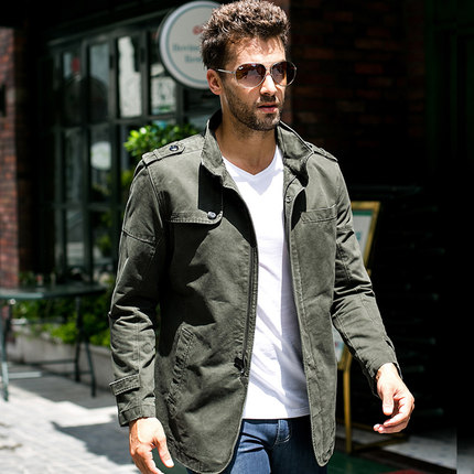 男士外套春季2017新款休闲夹克男装外套薄款青年宽松春秋上衣修身
