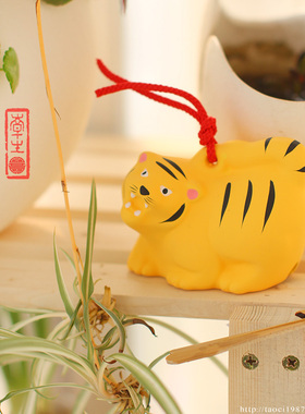 zakka印象陶土可爱风送礼物摆件