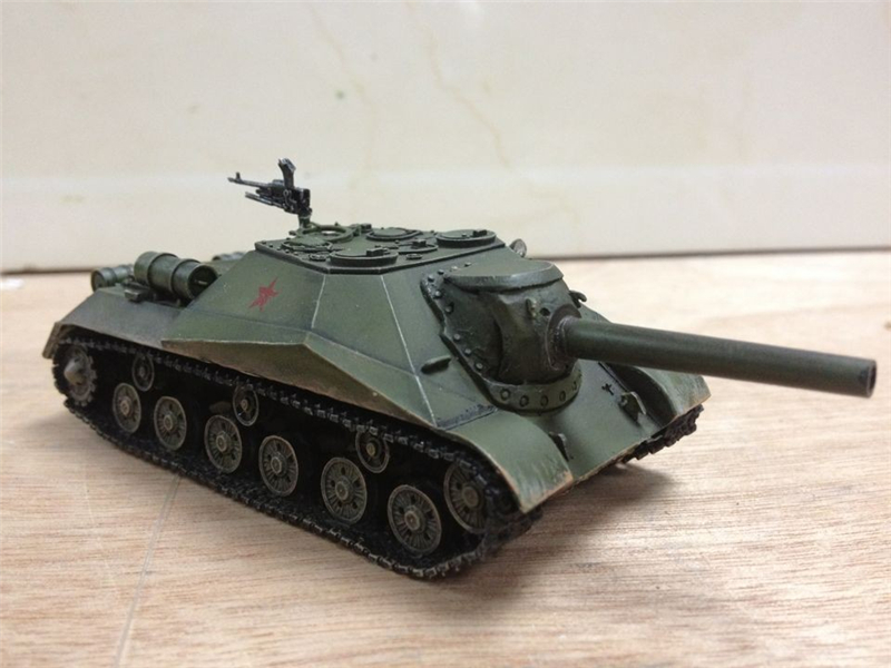 89008 panzerstahl 苏联704工程 重型坦克歼击车 树脂成品 履带裂