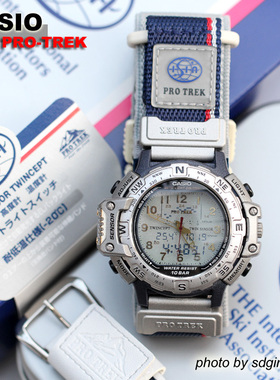 CASIO PRO-TERK PRT-50ISJ-2AT登山ISIA限量款原配双表带全新结束