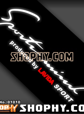 汽车踏板车贴纸3M反光贴01010大众LAVIDA朗逸