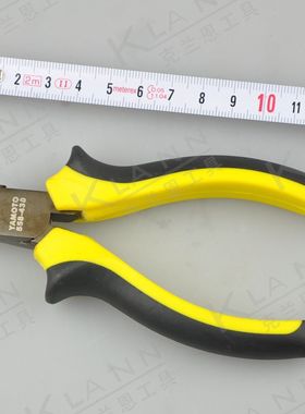 英国YAMOTO黄黑柄斜口钳 YMT-558-4300K 进口克伦威尔工具