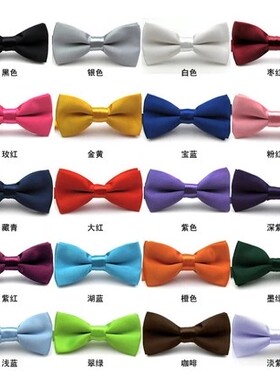韩版宝宝小孩表演儿童领结