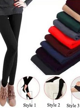 Women Winter Warm Sexy Thick Velvet Leggings Pants加厚打底袜