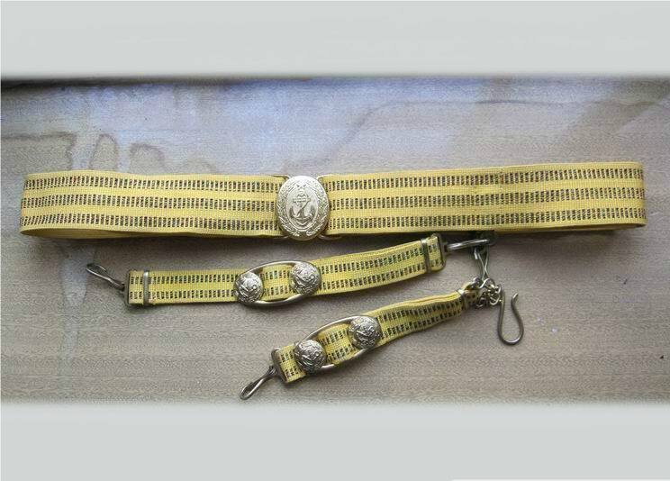 军迷正品前苏联军官礼服腰带