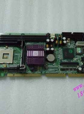 台湾瑞传 ROBO-8712VLA BIOS R1.00 工控机主板  带CPU 内存 风扇