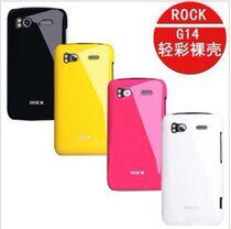 ROCK洛克 HTC Sensation G14 Z710T Z710E 手机套G18轻彩 裸壳+膜