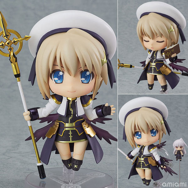 热血玩具模型手办 gsc 粘土人 336 魔法少女奈叶 八神疾风 q版