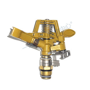 4分 DN15合金摇臂喷头/可控草坪雨鸟喷头/园林自动旋转喷洒喷头