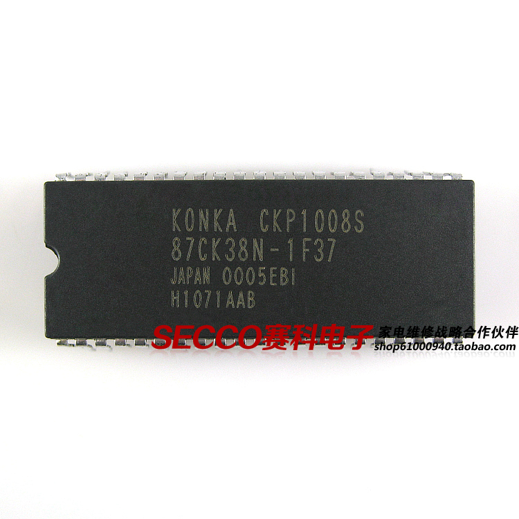 〖原装拆机〗电视机CPU芯片 CKP1008S 87CK38N-1F37 彩电微处理器