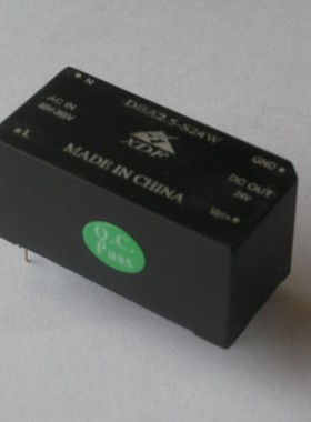 鑫达飞AC/DC电源模块PDFA2.5-S0/09/12/15/24/塑料外壳2.5W系列