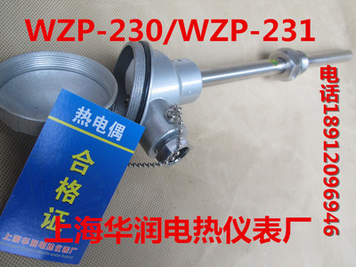 热电偶/热电阻 WZP-230/231/温度传感器/固定螺纹