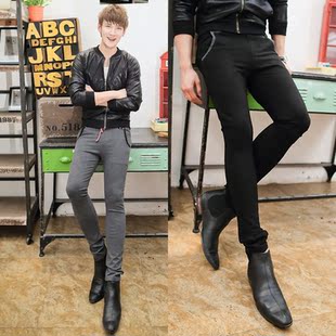 Pantalon cuir homme serré pour jeunesse - Ref 1488245 Image 17