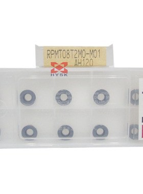 数控刀片RPMT08T2MO-MO1 AH120加工中心铣刀片数控车床刀柄车机床