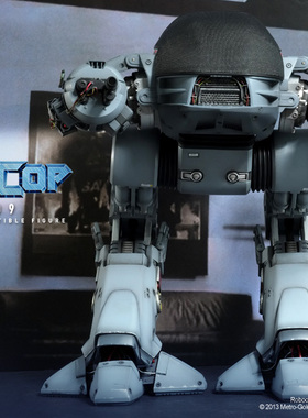HOTTOYS HT 铁甲威龙 机械战警 RoboCop ED209机械警察模型机器人