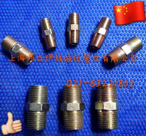 过渡接头 高压油管接头 对丝 外丝直通外丝直通DN40英制R1''1/2图片