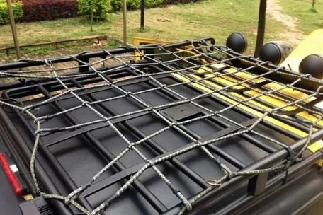 【本色改装】超粗行李网拉紧网行李网汽车行李架绳网兜--包邮