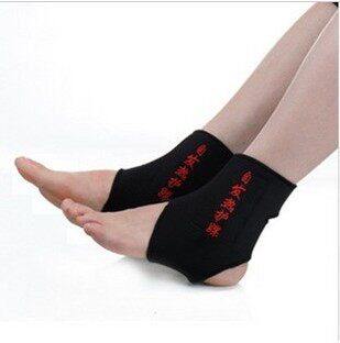 包邮托玛琳远红外负离子纳米保健自发热护踝 护裸 护脚腕