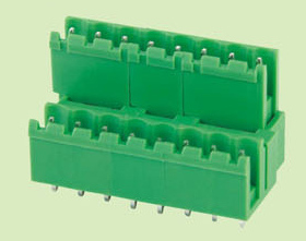 插拔式接线端子KF2EDGVT/VTC/VTM-5.08Mmm高低双层直针带耳双排针