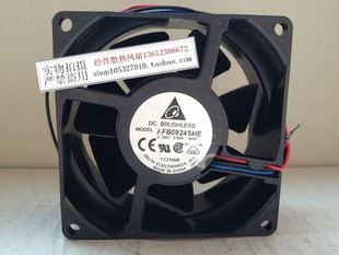 8038 台达风扇 24V 0.50A AFB0824SHE 3线3针 8厘米 质量保证！