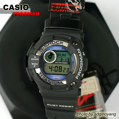 CASIO卡西欧G-SHOCK FROGMAN 3代蛙人DW-9900-8 结束