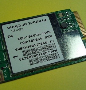 惠普HP 6930P 6530B无线网卡CQ45 DV4 DV5无线网卡 459263-001