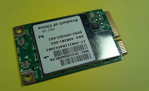 惠普HP 6930P 6530B无线网卡CQ45 DV4 DV5无线网卡 459263-001