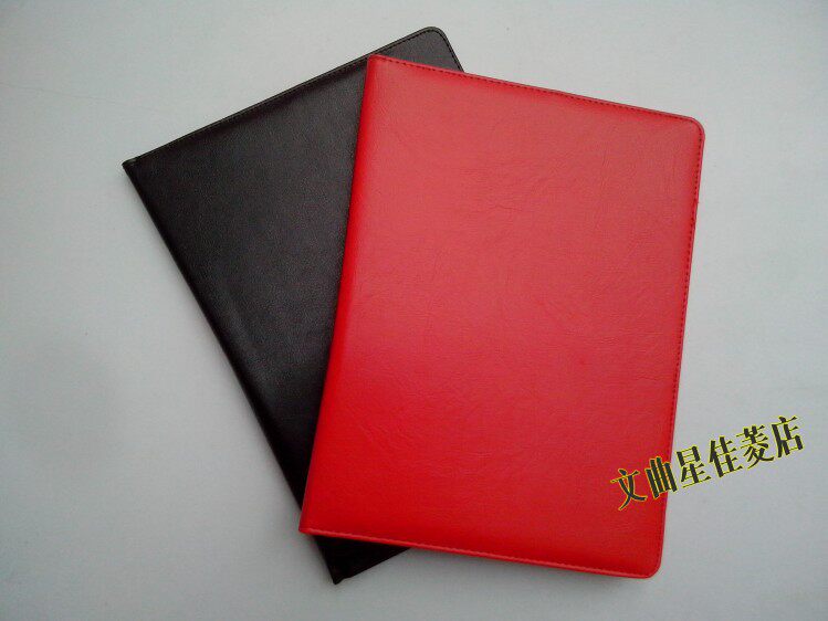 包邮皮质签约本/皮制签约夹/合同夹/皮文件夹/协议夹 黑色红色选