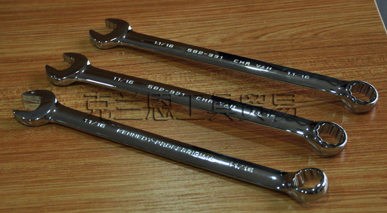 英国kennedy英制梅开扳手11/16" ken-582-3310k 克伦威尔工具
