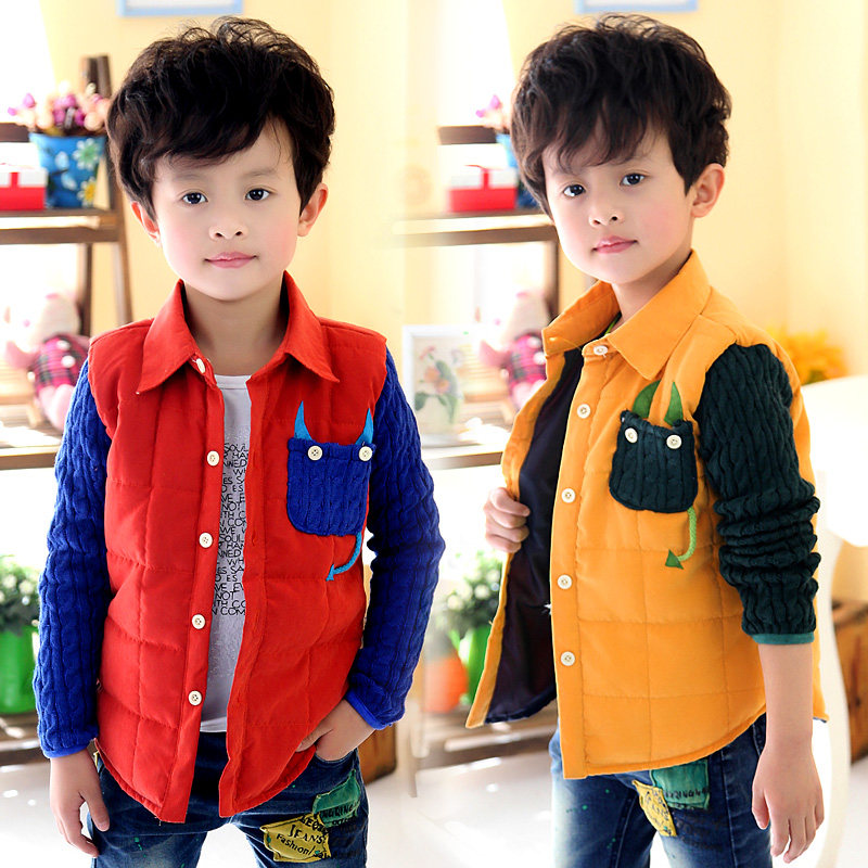 Chemise garcon à manche longue - Ref 2081897 Image 1