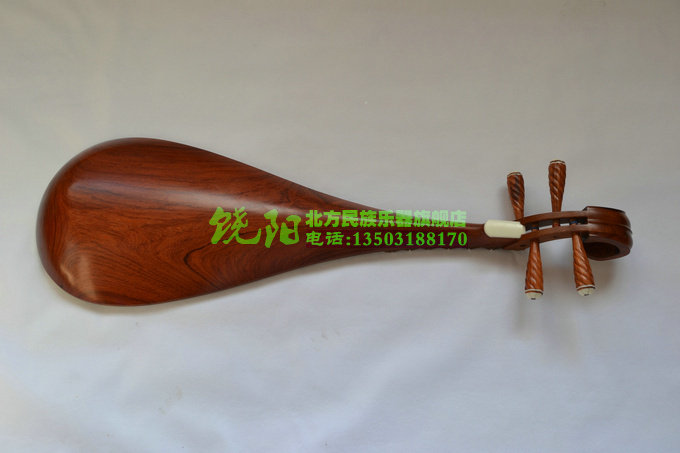 厂价直销专业红木琵琶红酸枝抛光琵琶