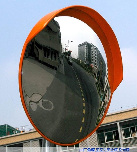 室外凹凸镜交通广角镜80cm道路广角镜凸球面镜转角弯镜 五金/工具 反光镜 原图主图