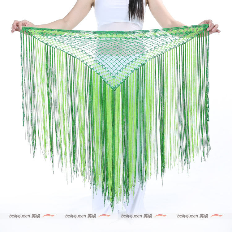 新款肚皮舞臀巾腰链特价舞蹈服装套装腰带包邮 双色阿根廷腰巾