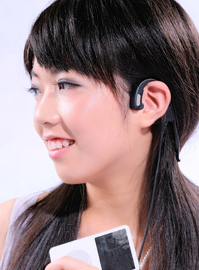 Temco  骨传导有线耳机 运动头戴式线控耳机 支持苹果限量版 免邮