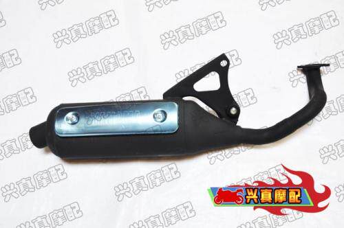 消声器适用雅马哈JOG50/2345代印沙印龙ZR印王风帆大头鞋排气管