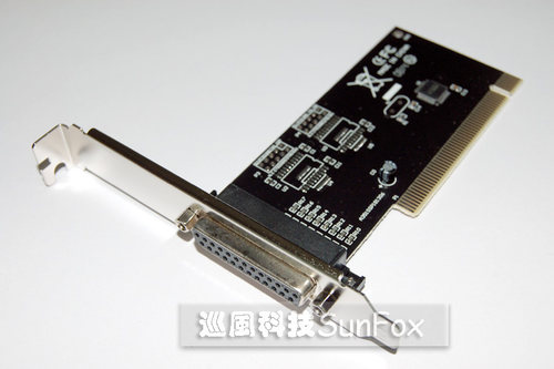 PCI并口卡 LPT PCI转并口卡 打印机口 25针孔扩展卡CH351Q芯片WCH