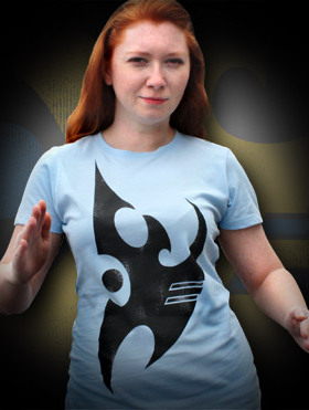 暴雪授权 星际争霸 神族 湖蓝色 女款